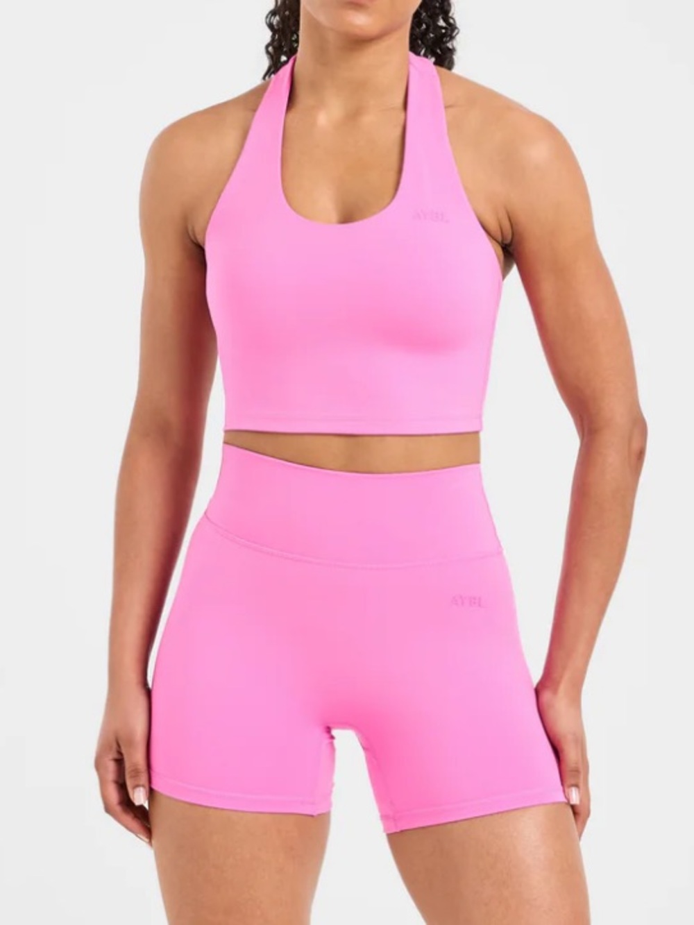 Summer Pink Women's High-Waist Active Shorts